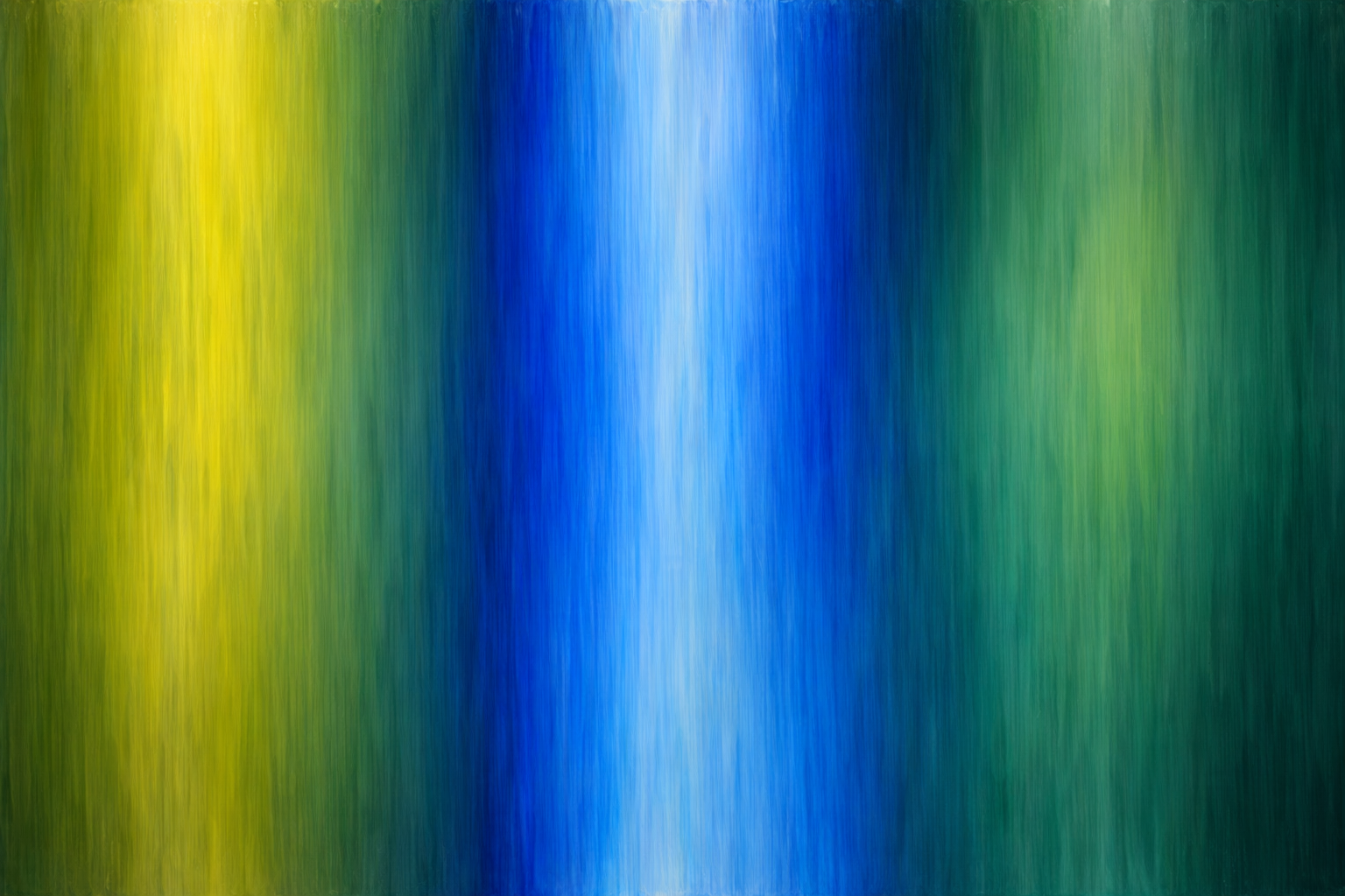 A study in blue and green abstract composition.