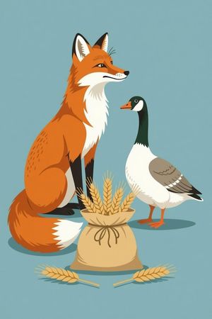 A surreal portrait image titled Riddle.